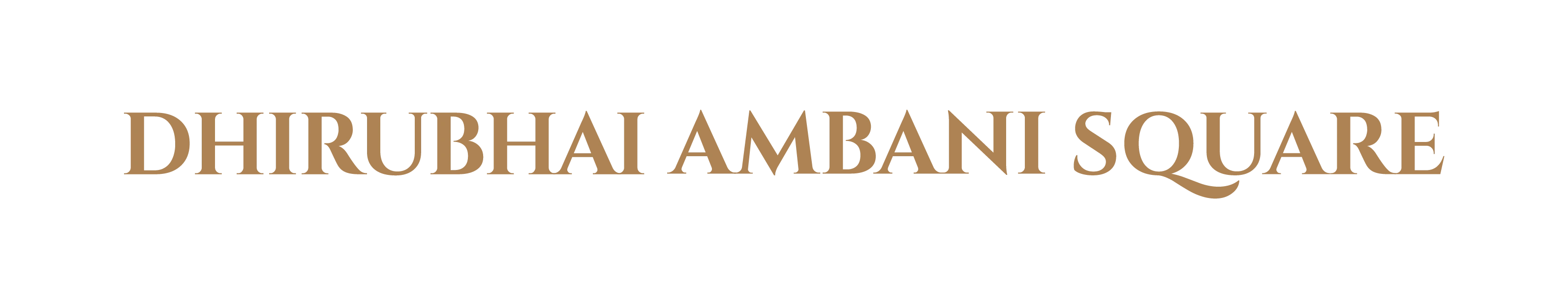 Dhirubhai Ambani Square Logo