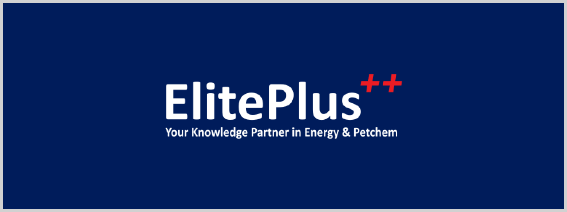 International PVC & Chlor - Alkali Business Summit 2024  - The image features a dark blue background with the text ElitePlus++ in white and red.