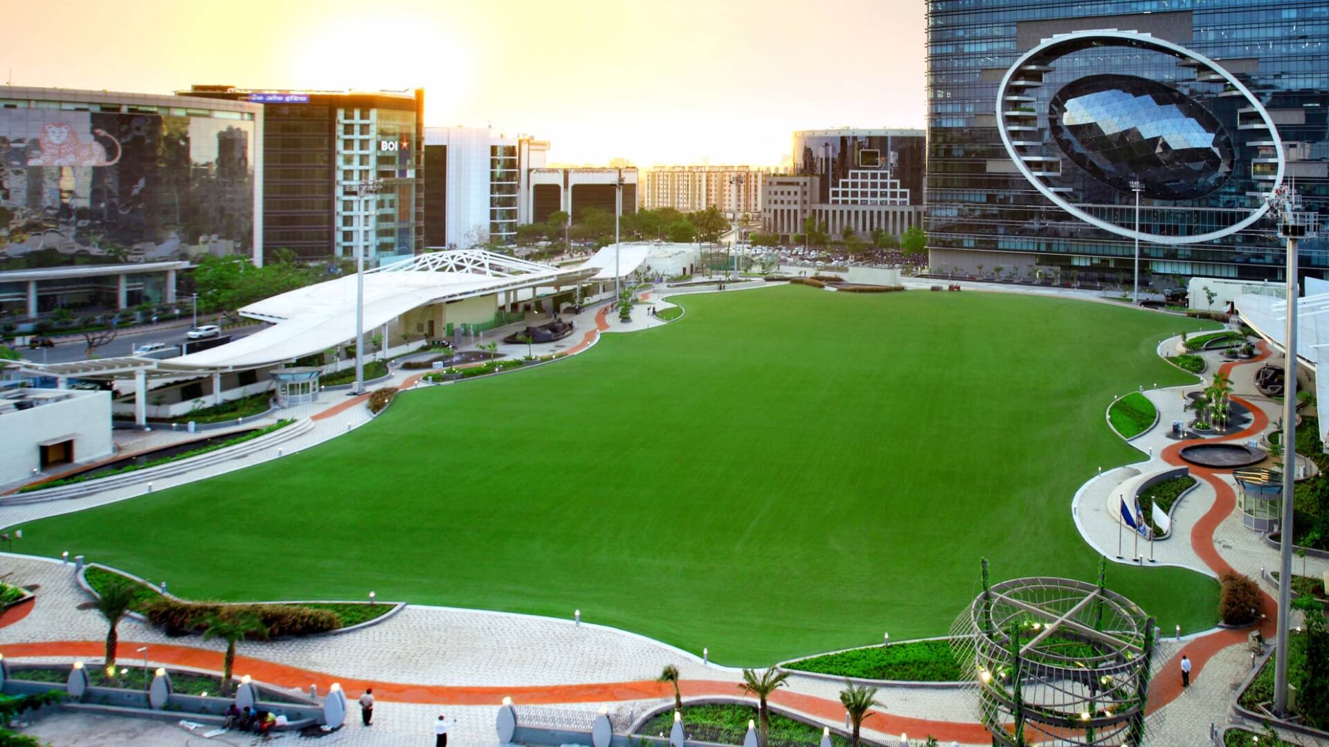A vibrant open-air venue in BKC